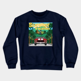 Summer Time Traveling Crewneck Sweatshirt